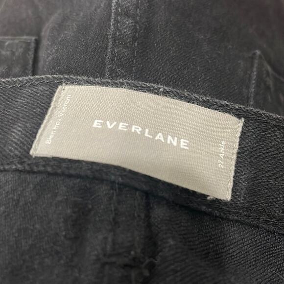 Everlane High Rise Ankle Jeans Black Size 27 - Picture 6 of 9